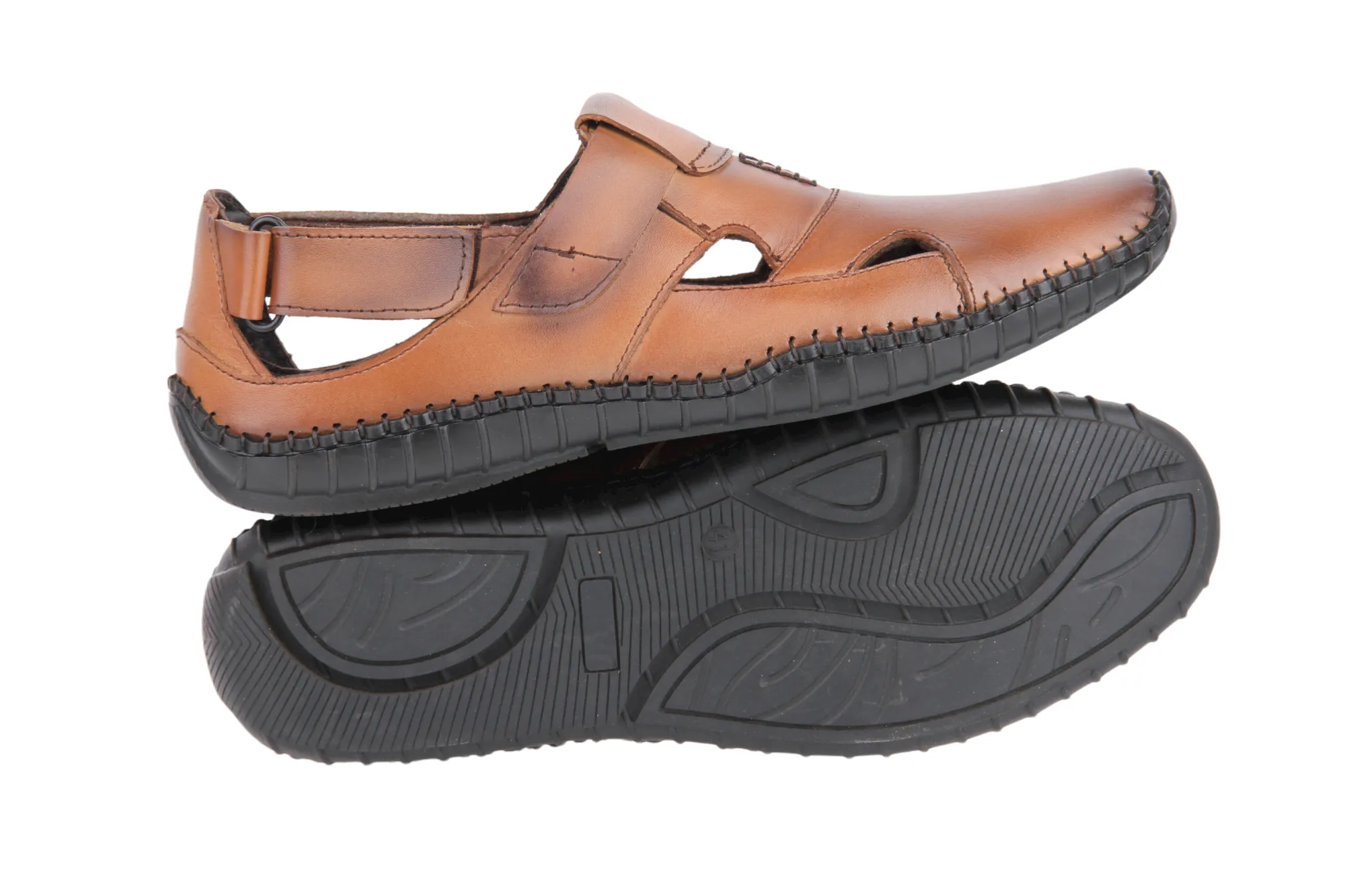Mens leather fisherman sandal 996520