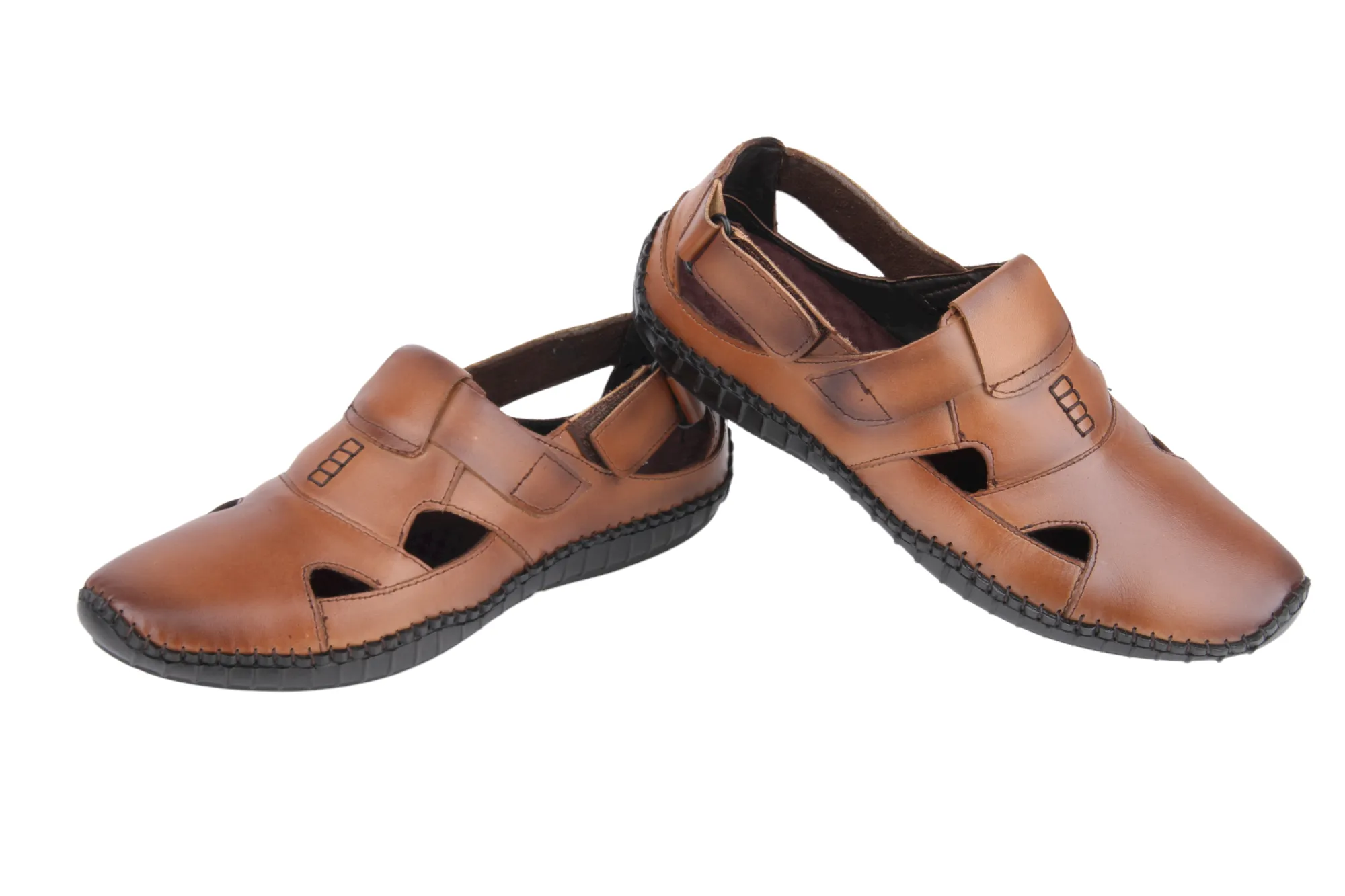 Mens leather fisherman sandal 996520
