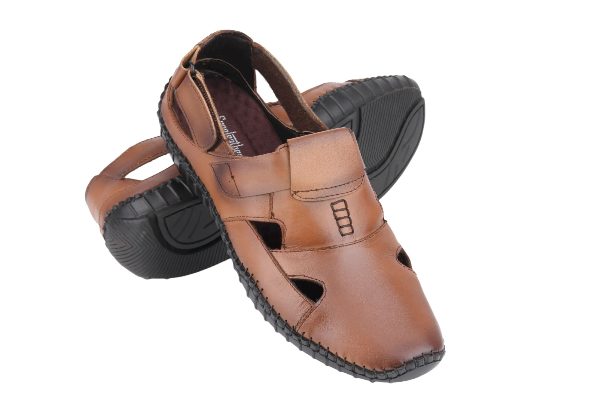 Mens leather fisherman sandal 996520
