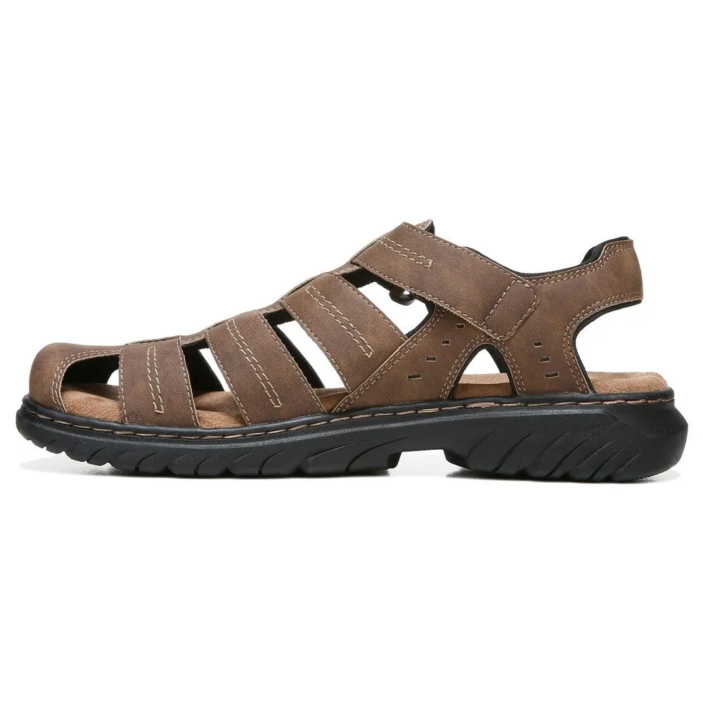 Men's sandals Candid Fisherman Dr. Scholl'S, brown