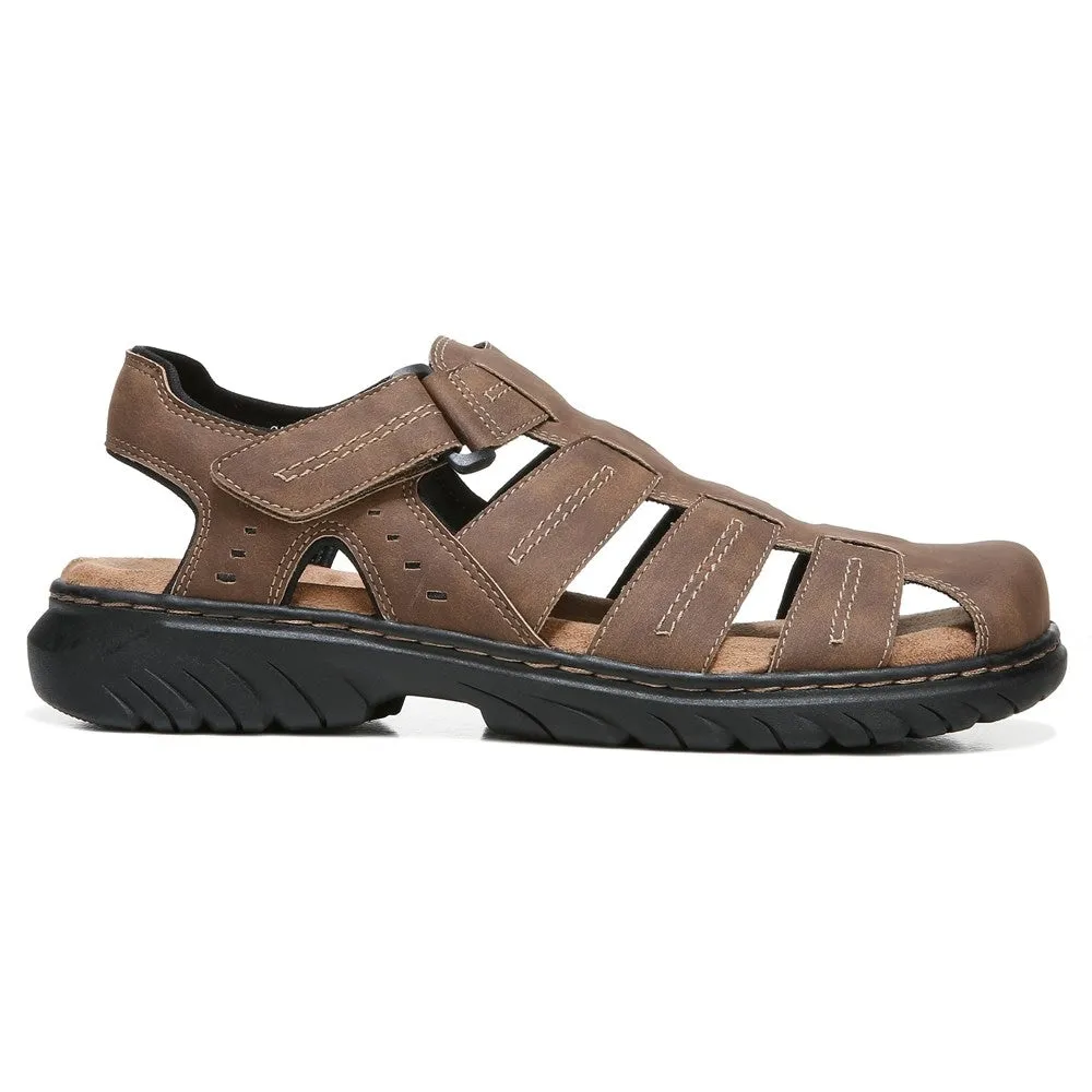 Men's sandals Candid Fisherman Dr. Scholl'S, brown