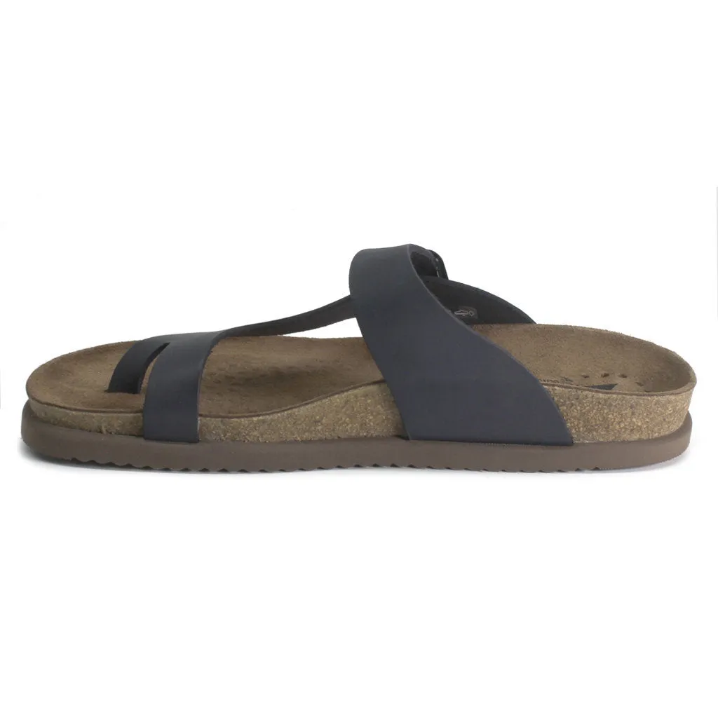 Mephisto Mens Sandals Niels Casual Buckle Slip On Open Back Smooth Leather - UK 9.5
