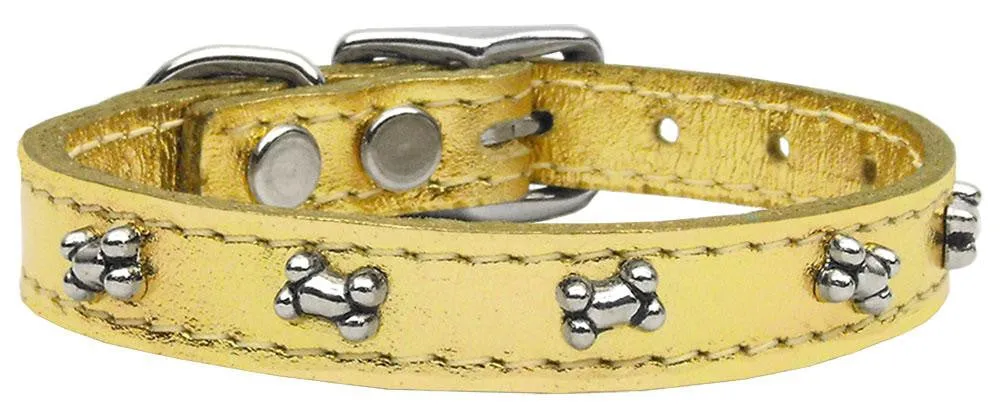 Metallic Bone Leather  Gold 12