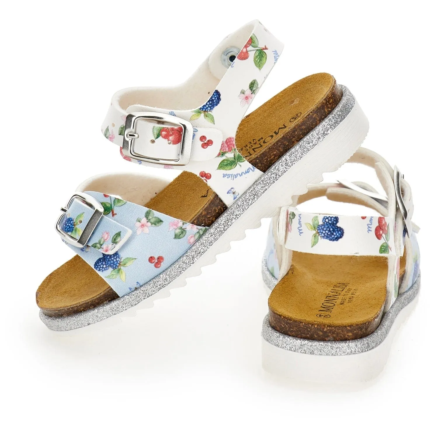 MONNALISA - Alice In Wonderland Sandals - Blue