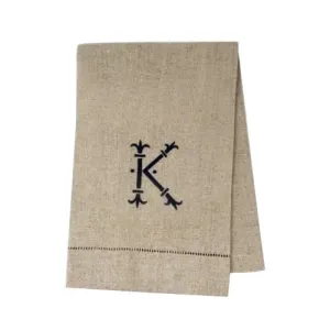 Natural Hemstitch Guest Towel