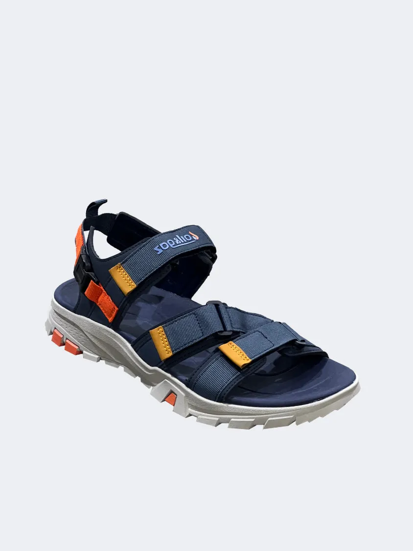 Oil And Gaz Open Toe Women Lifestyle Sandals Blue