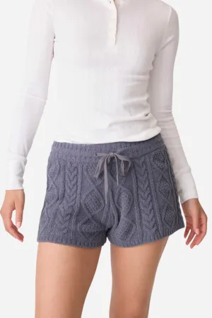 PJ Salvage Short Cable Crew Charcoal