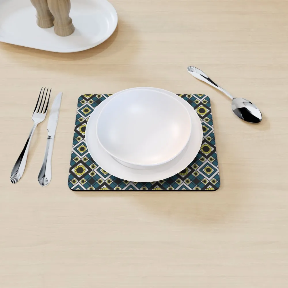Placemat - Geometric Sunflowers