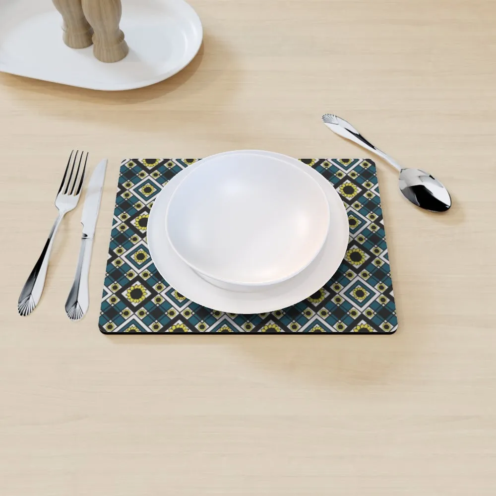 Placemat - Geometric Sunflowers