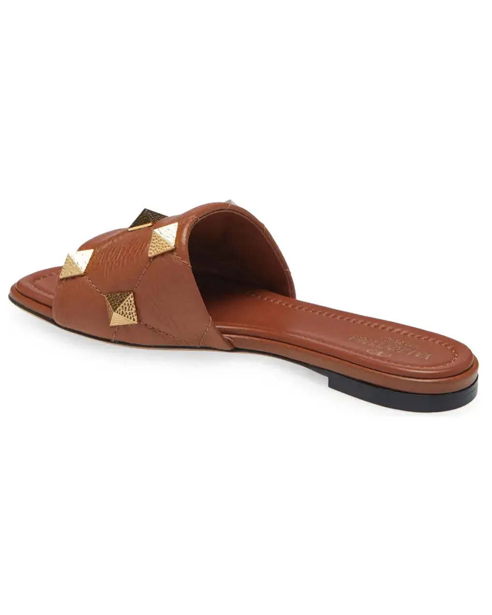 Roman Stud Slide Sandal in Selleria