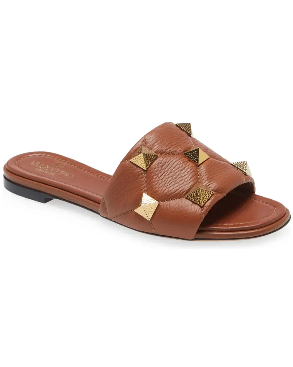 Roman Stud Slide Sandal in Selleria