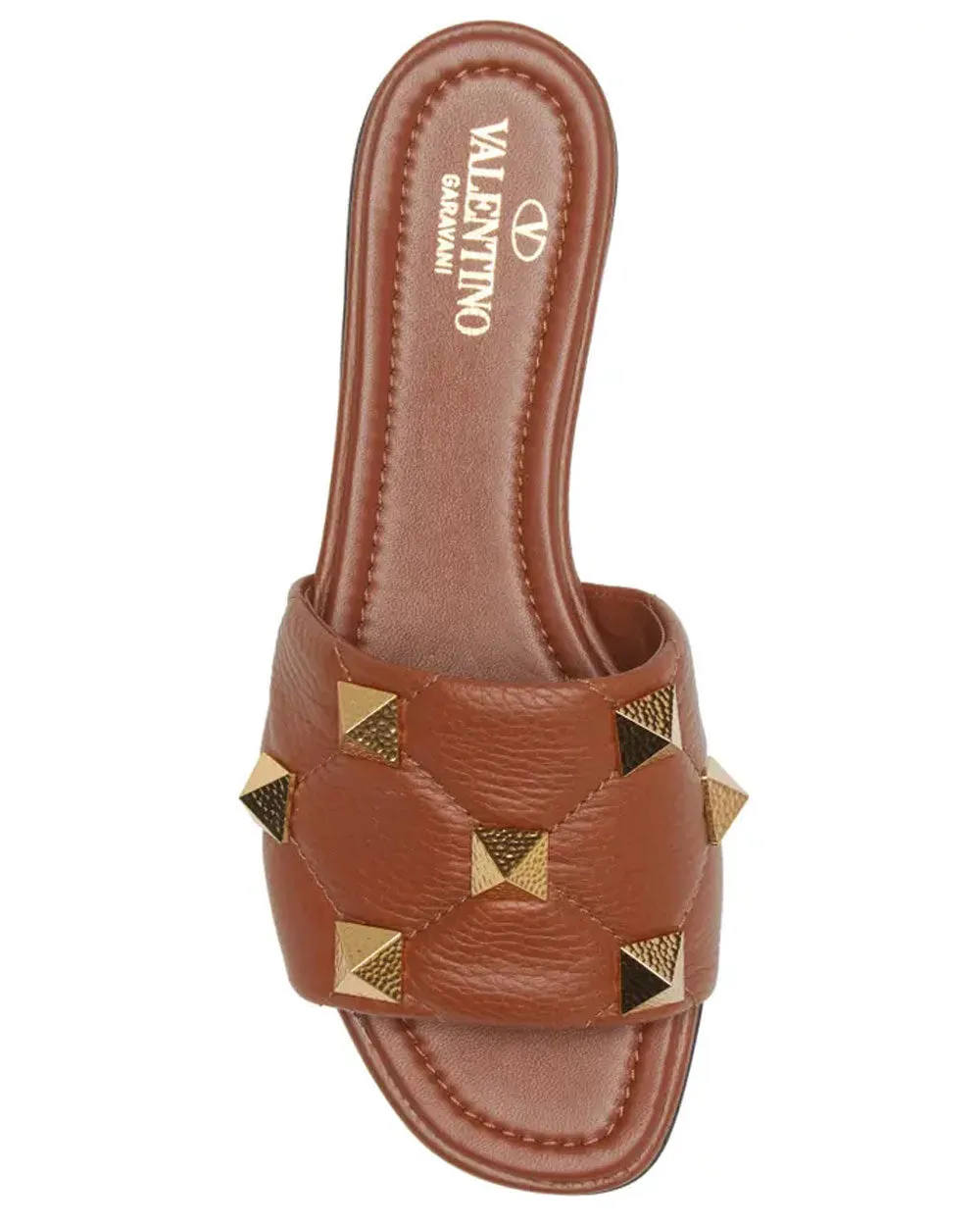 Roman Stud Slide Sandal in Selleria