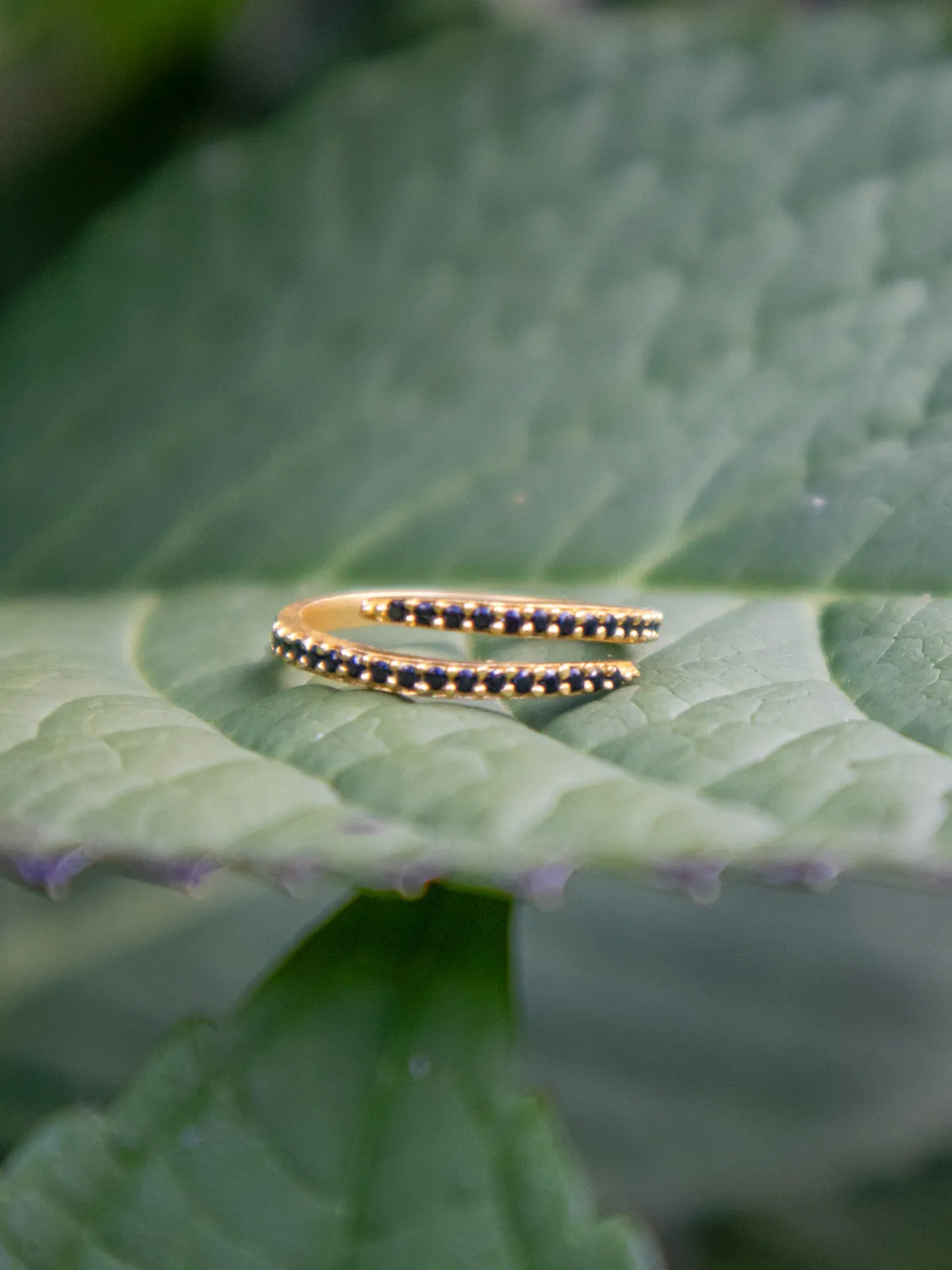 Serpentine Wrap Ring - Gold