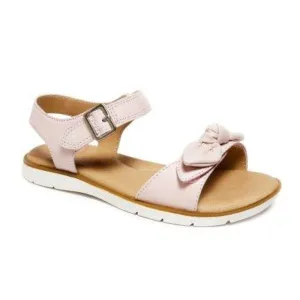 Stride Rite Whitney Girls Leather Milk Pink Dress Sandals