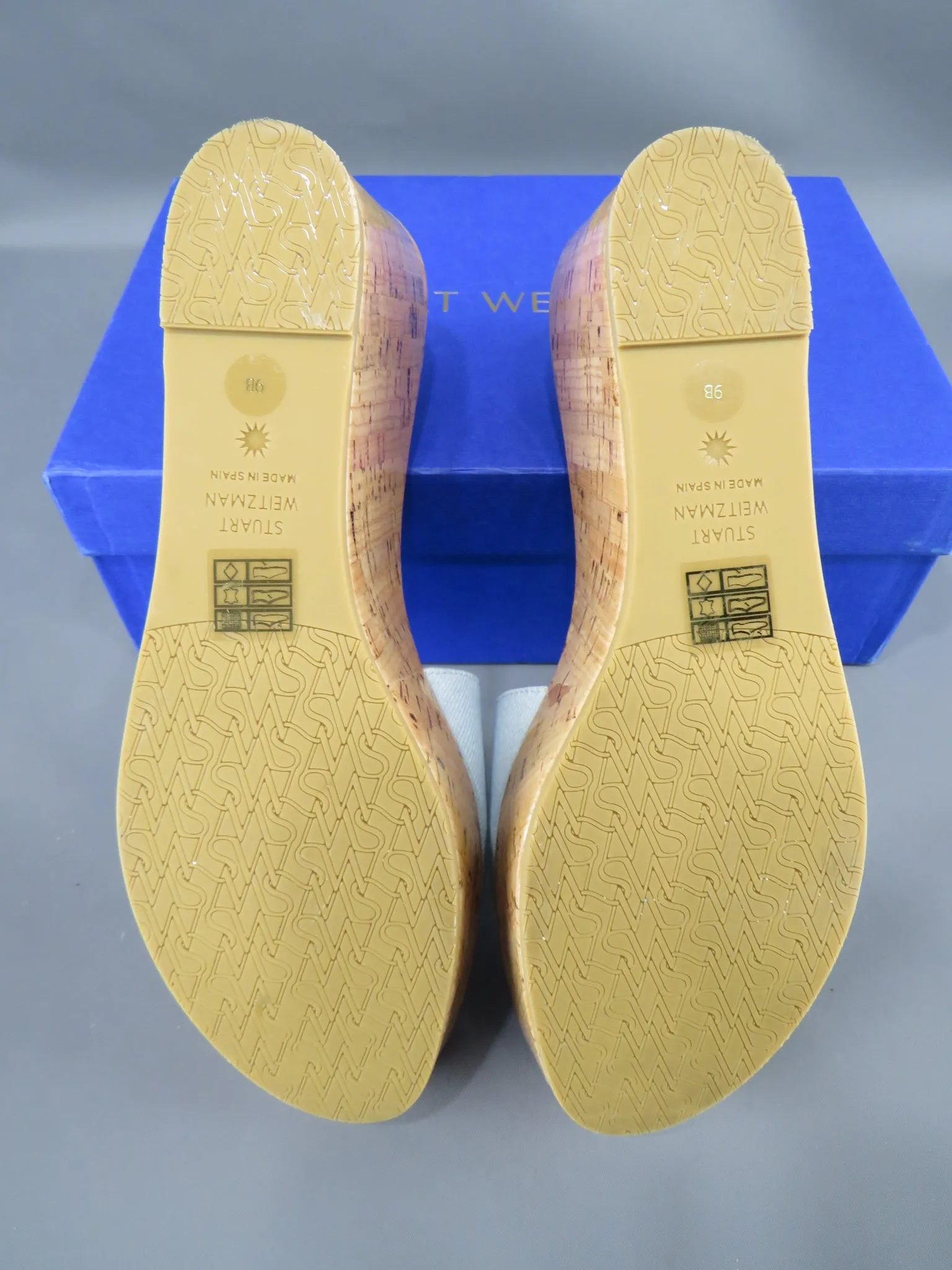 Stuart Weitzman Women's Summer Wedge Platform Slide Sandals