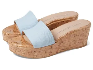Stuart Weitzman Women's Summer Wedge Platform Slide Sandals