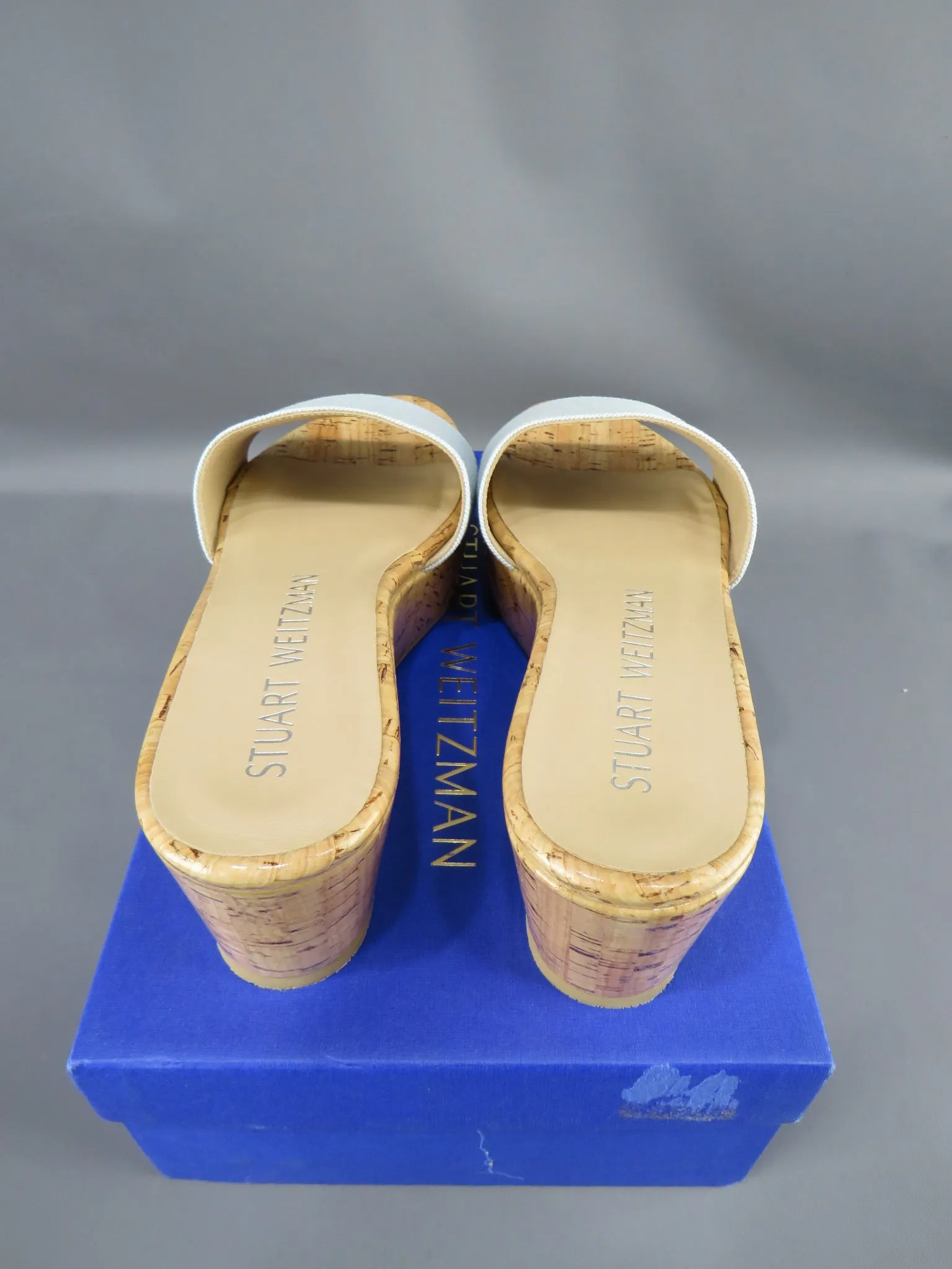 Stuart Weitzman Women's Summer Wedge Platform Slide Sandals