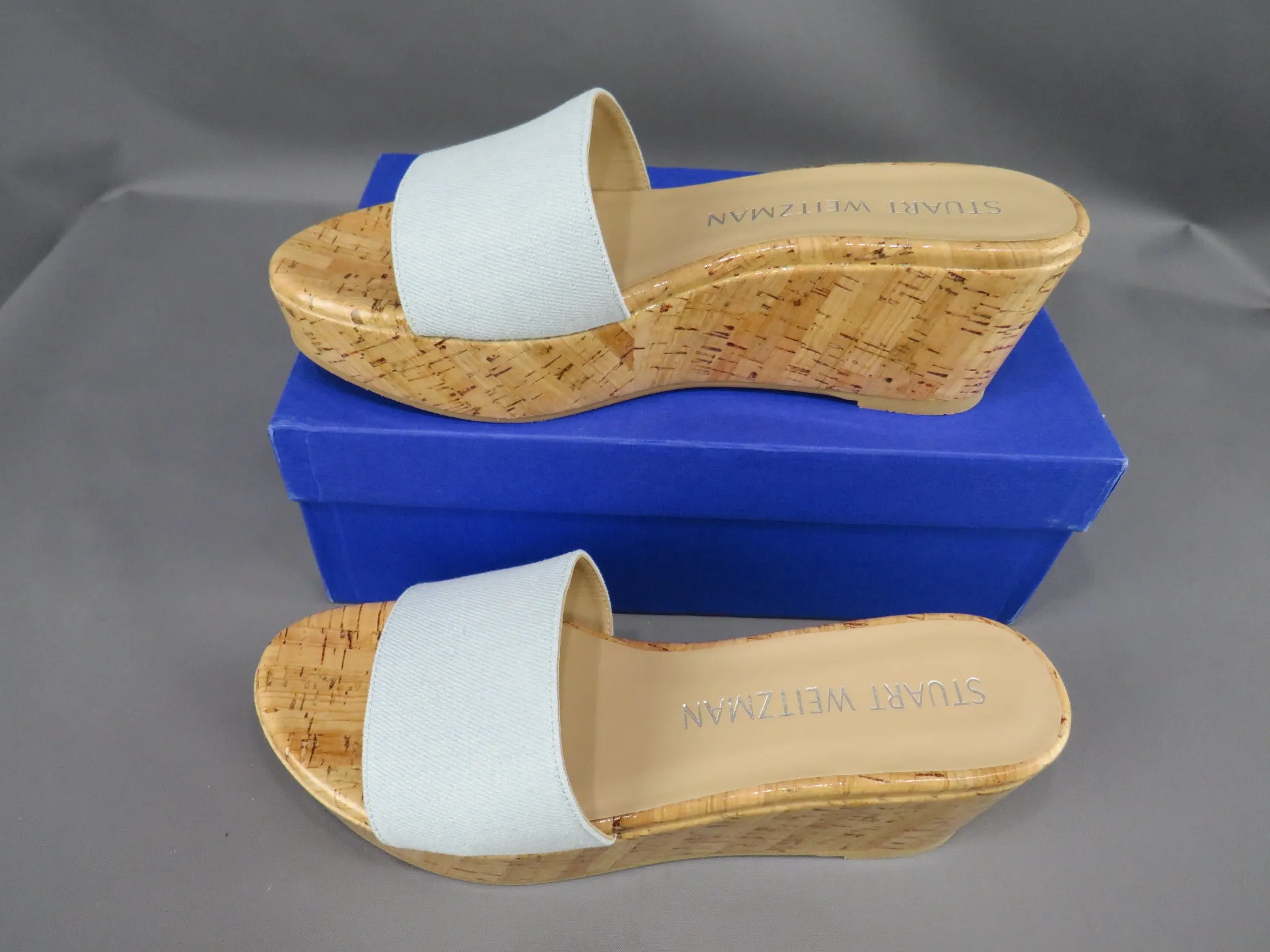 Stuart Weitzman Women's Summer Wedge Platform Slide Sandals