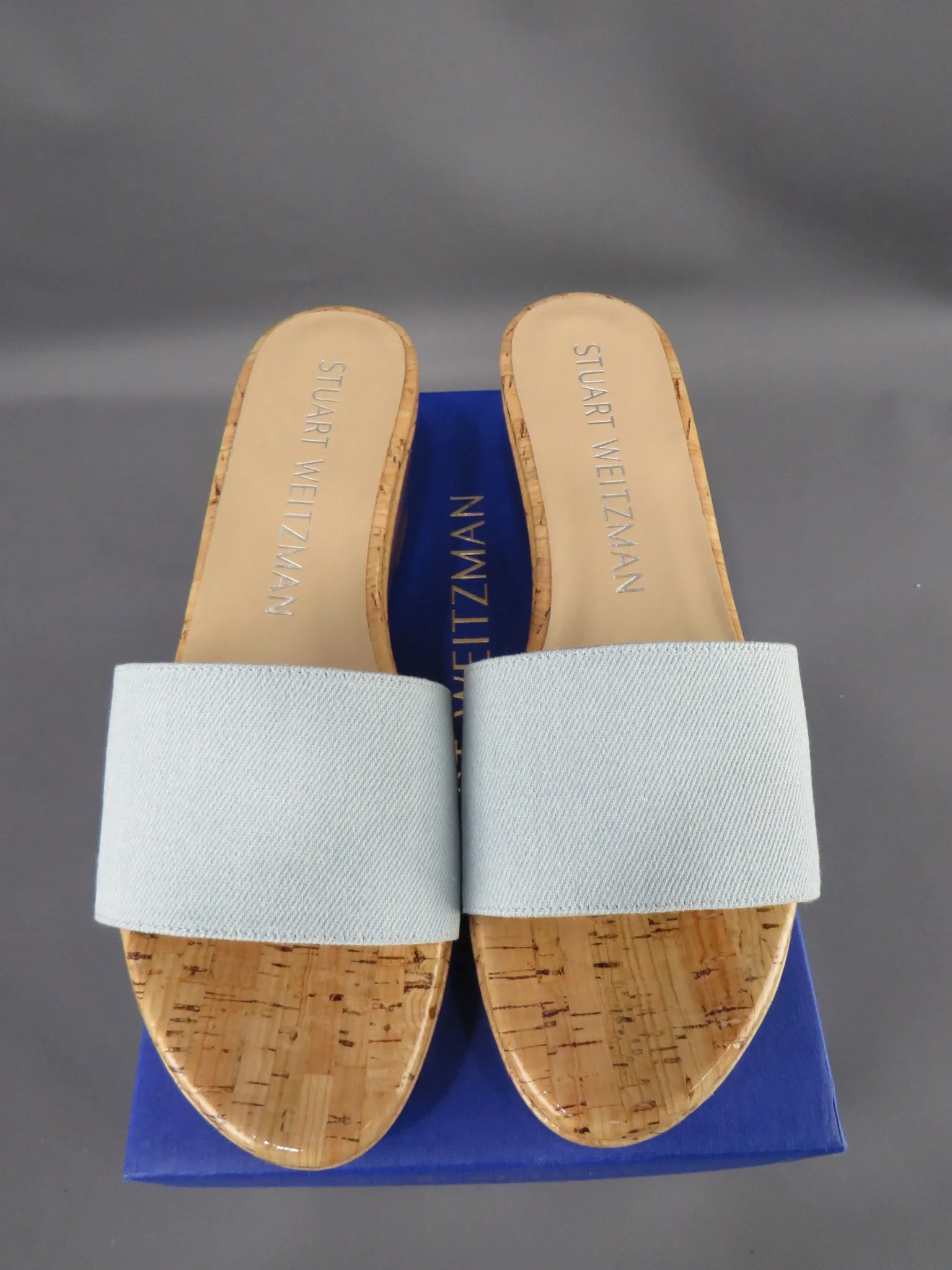 Stuart Weitzman Women's Summer Wedge Platform Slide Sandals
