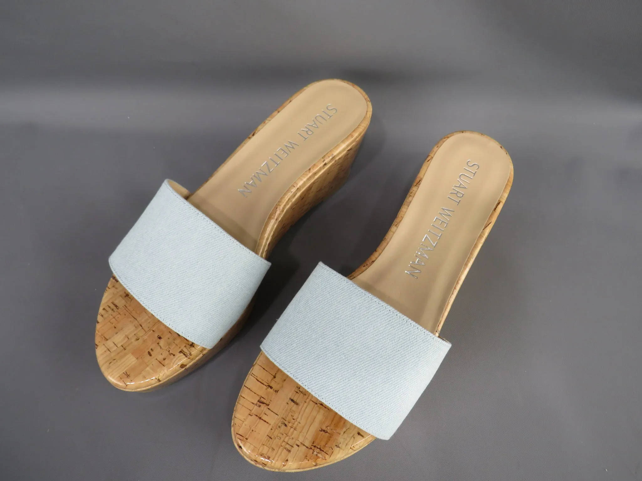 Stuart Weitzman Women's Summer Wedge Platform Slide Sandals