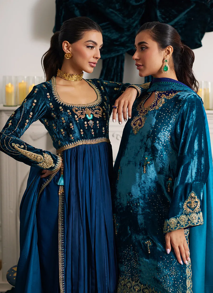 Sylvia Kalidaar And Dupatta