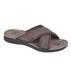 Urban Jacks Jordan Brown Mens Sandals