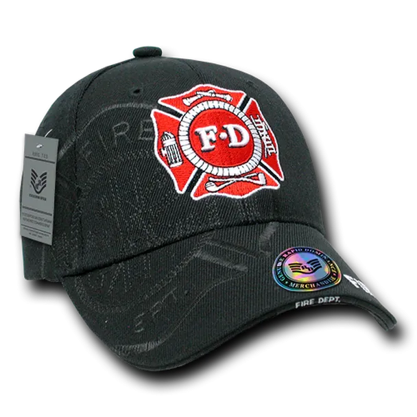 US F-D Embroidery Cap with shadow effect