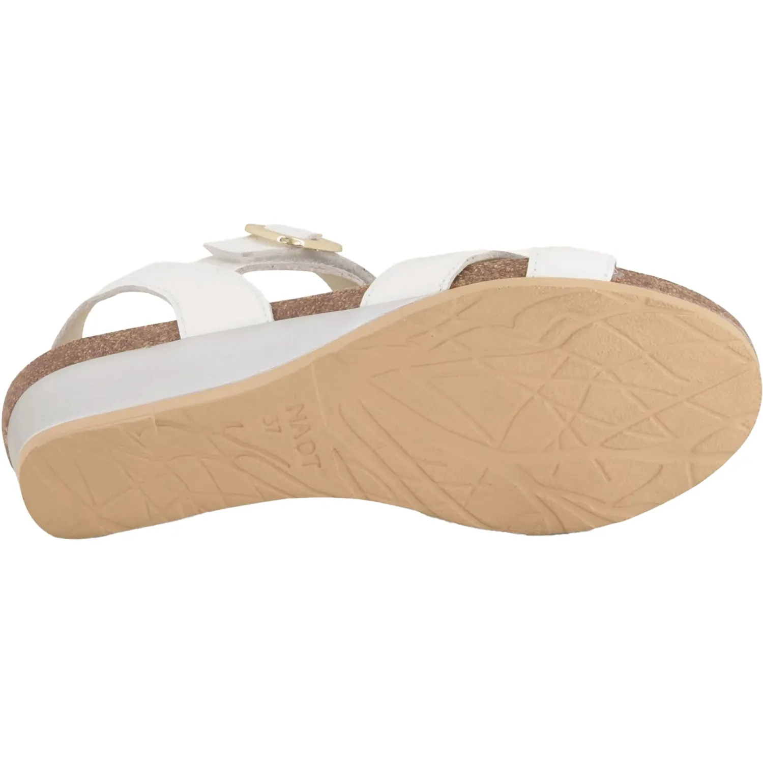 Women's Naot Throne Soft White Leather