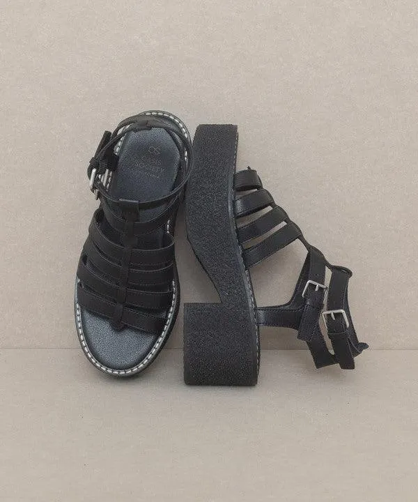 Womens Shoes Style No. Lindsey - Platform Gladiator Sandal