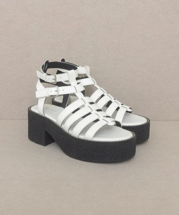 Womens Shoes Style No. Lindsey - Platform Gladiator Sandal