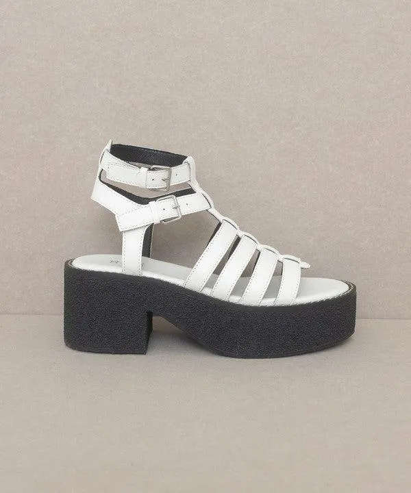 Womens Shoes Style No. Lindsey - Platform Gladiator Sandal